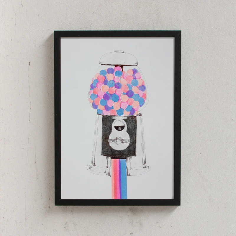 Riso Retro Rainbow Gum (Din A3)