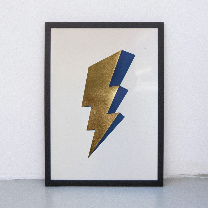 Shiny Flash (A3) | Edition SCHEE | Siebdruck
