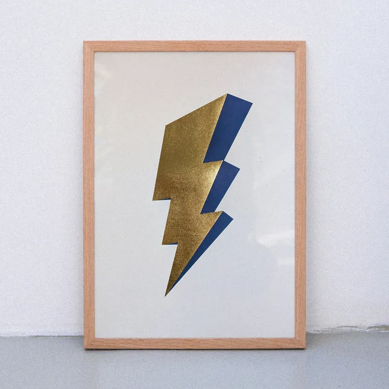 Shiny Flash (A3) | Edition SCHEE | Siebdruck