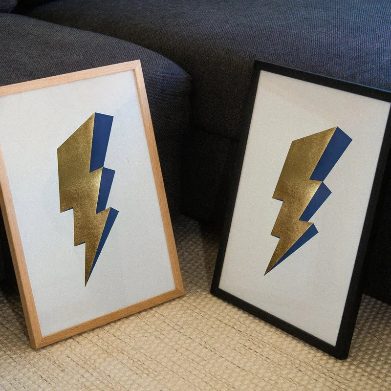 Shiny Flash (A3) | Edition SCHEE | Siebdruck