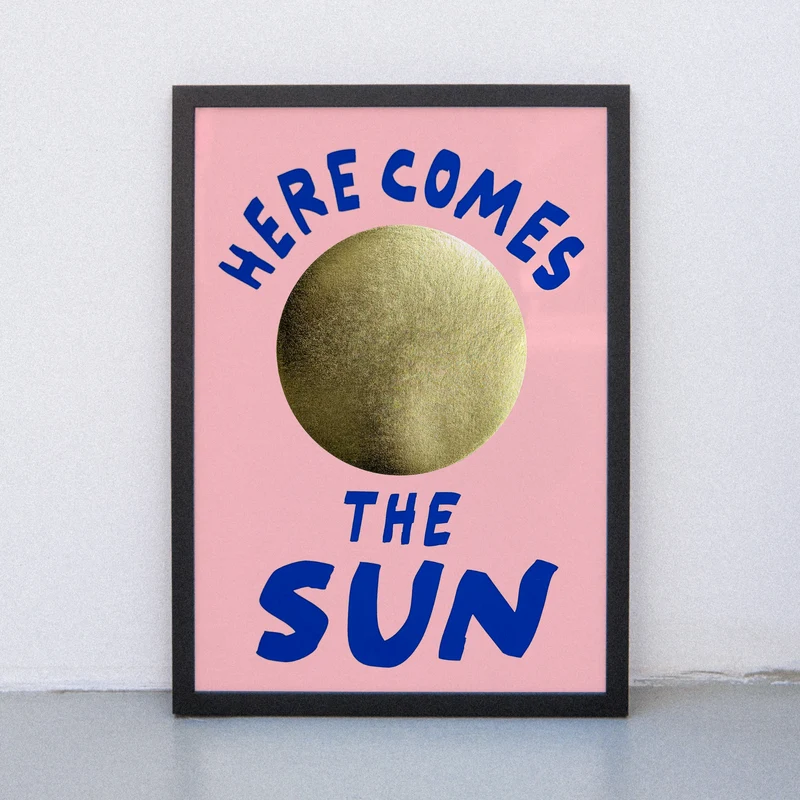 Here comes the Sun (A3) | Edition SCHEE | Siebdruck