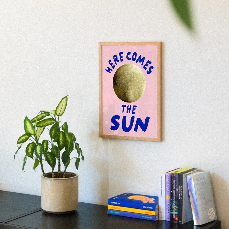 Here comes the Sun (A3) | Edition SCHEE | Siebdruck