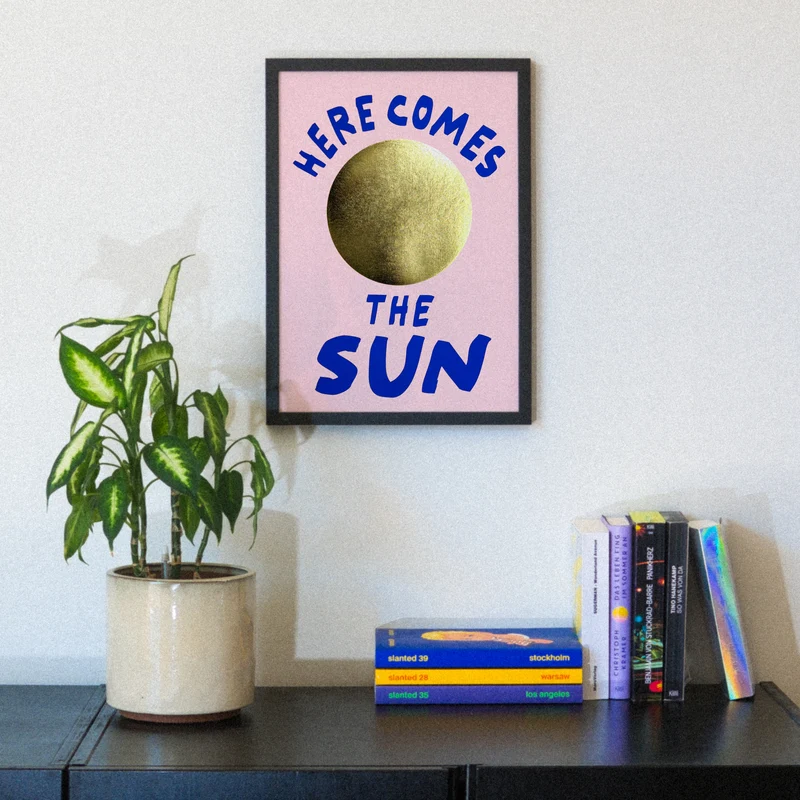 Here comes the Sun (A3) | Edition SCHEE | Siebdruck