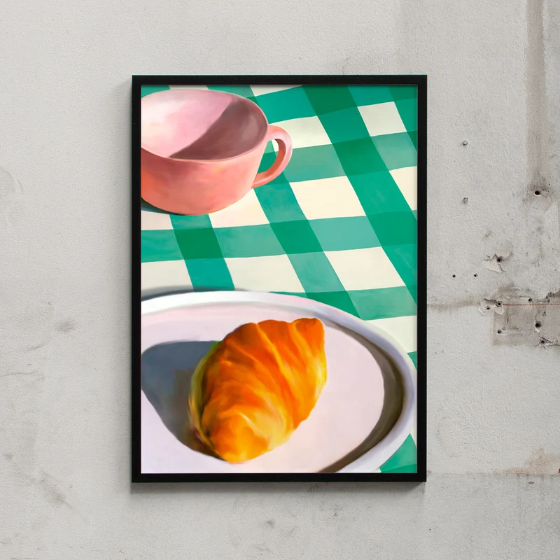 French Sunday (50 x 70 cm) | Fine Art Print von Misfitting Things
