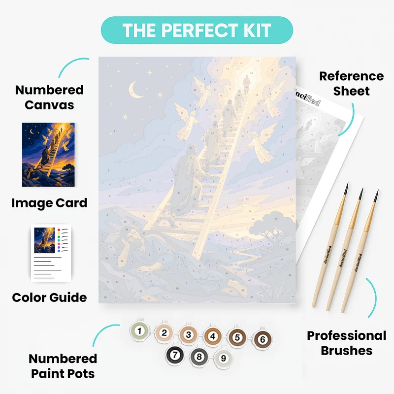 Jacob's Ladder - Paint by Numbers Kit