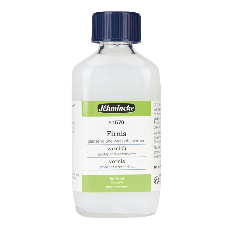 Schmincke Varnish гланцов, на водна основа 200 ml