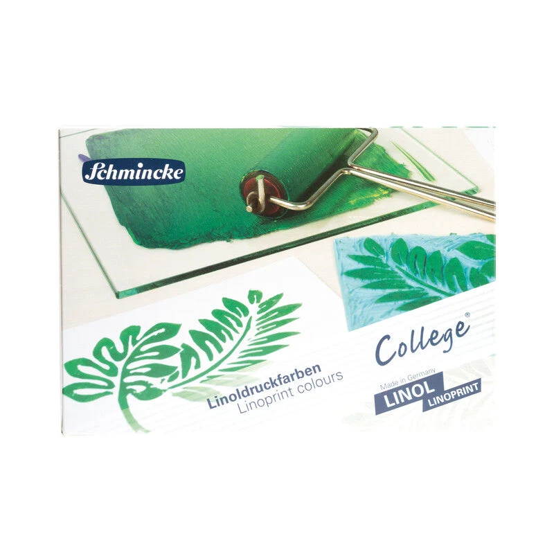 Set barv za linorez Schmincke College Linol, 5 x 75 ml, osnovne barve