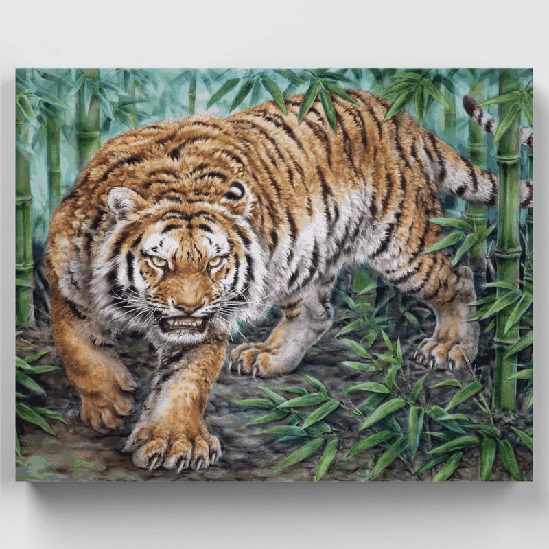 Bamboo Forest - Paint by Numbers Kit
