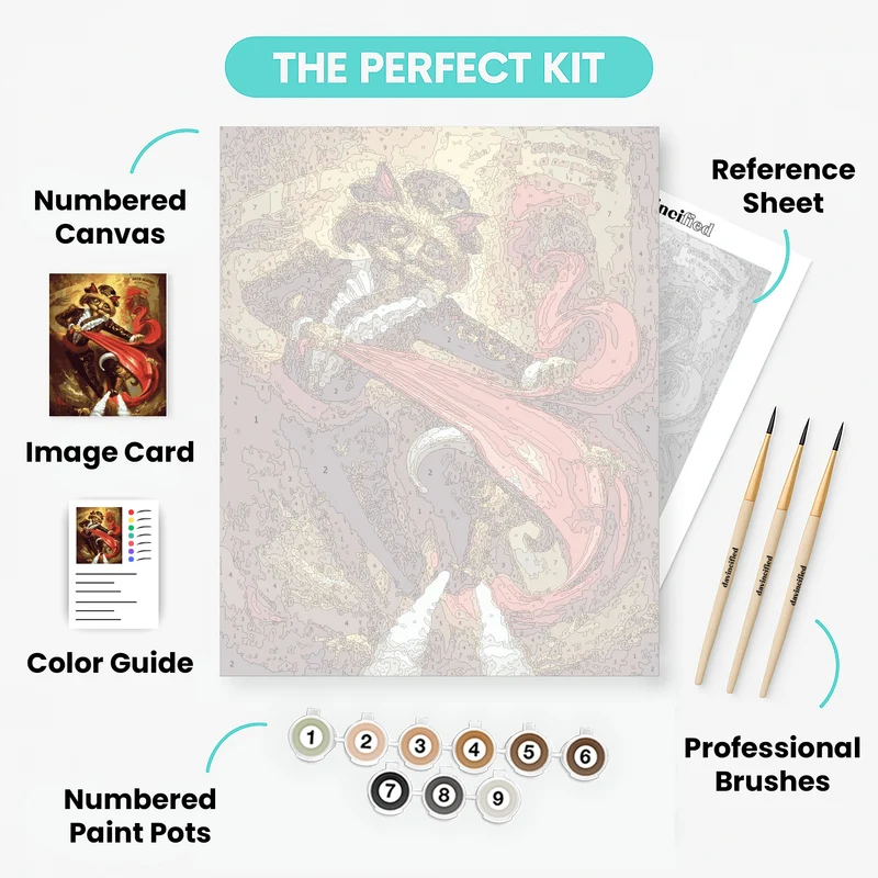 Catador - Paint by Numbers Kit