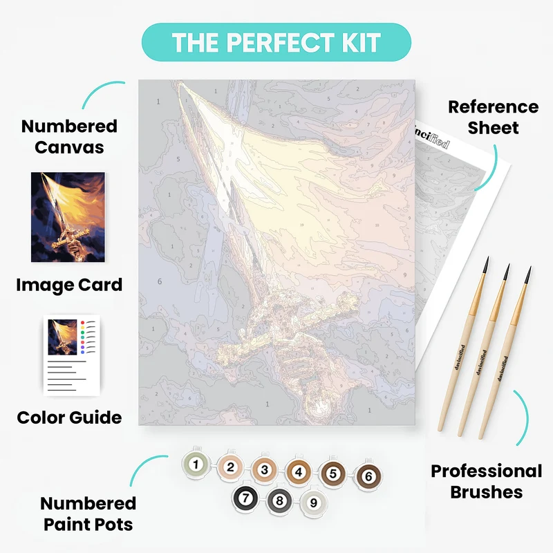 Sword of Spirit - Paint by Numbers Kit