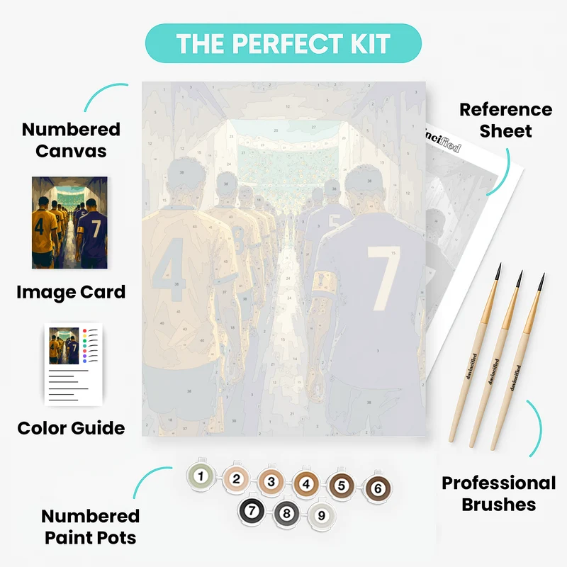 Tunnel Walk - Paint by Numbers Kit