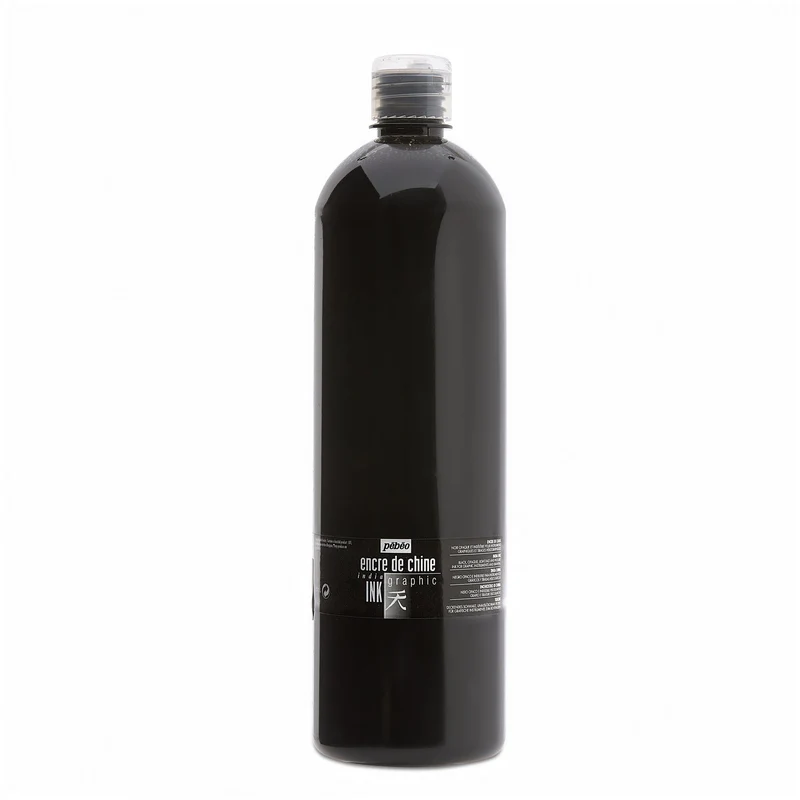 PEBEO Indische Zeichentusche 1000 ml - Schwarz