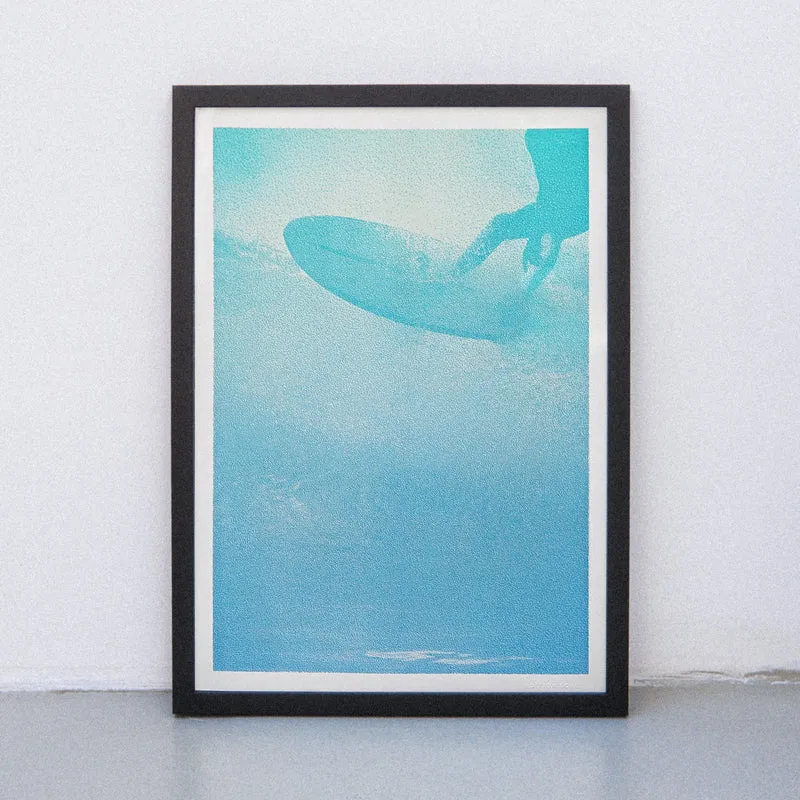 Surf Gradient (DIN A3) | Edition SCHEE | Risographie