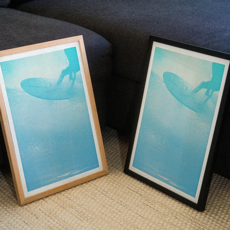 Surf Gradient (DIN A3) | Edition SCHEE | Risographie