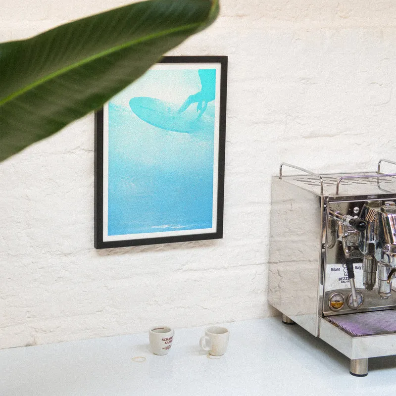 Surf Gradient (DIN A3) | Edition SCHEE | Risographie