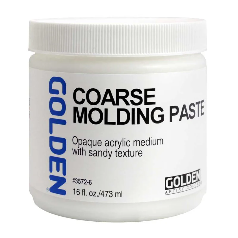 Едрозърнеста моделираща паста GOLDEN Coarse Molding Paste