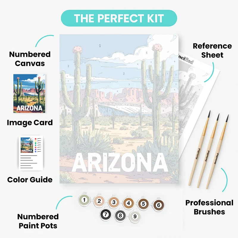 Arizona - Paint by Numbers Kit