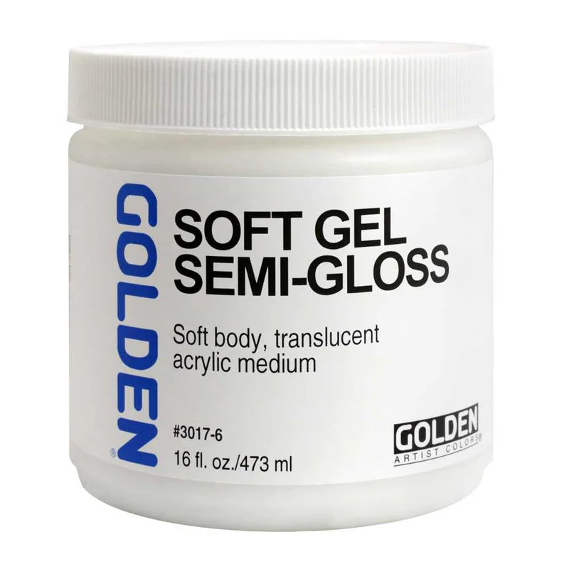 GOLDEN Soft Gel Semi-Gloss akrylový gél pololesklý