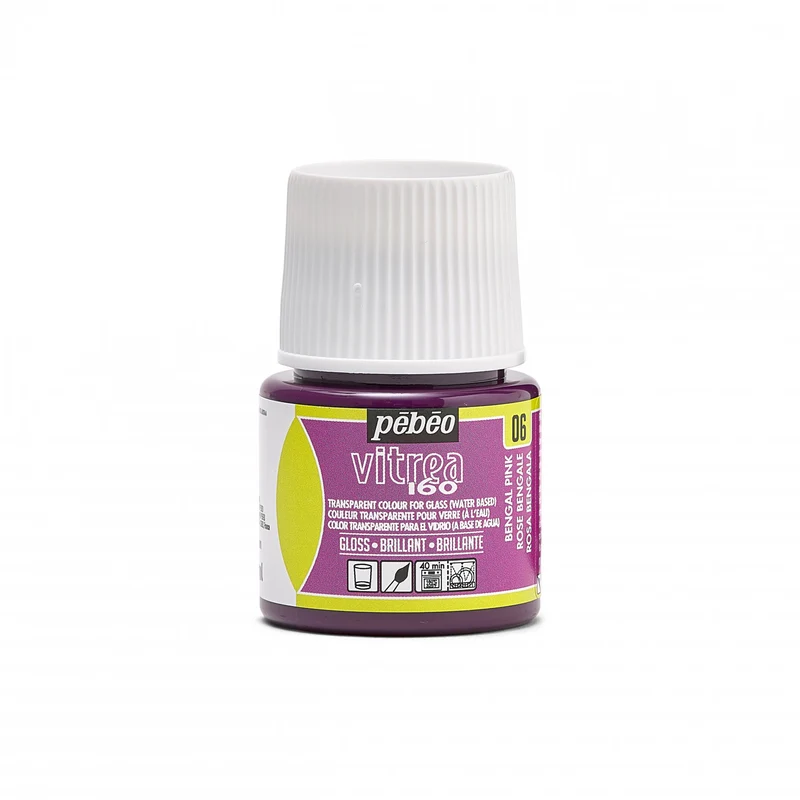 Χρώμα βιτρό για γυαλί Pebeo Vitrea 160 γυαλιστερό 45 ml