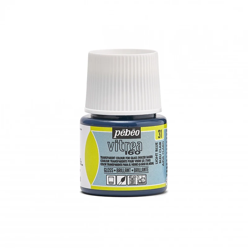 Χρώμα βιτρό για γυαλί Pebeo Vitrea 160 γυαλιστερό 45 ml