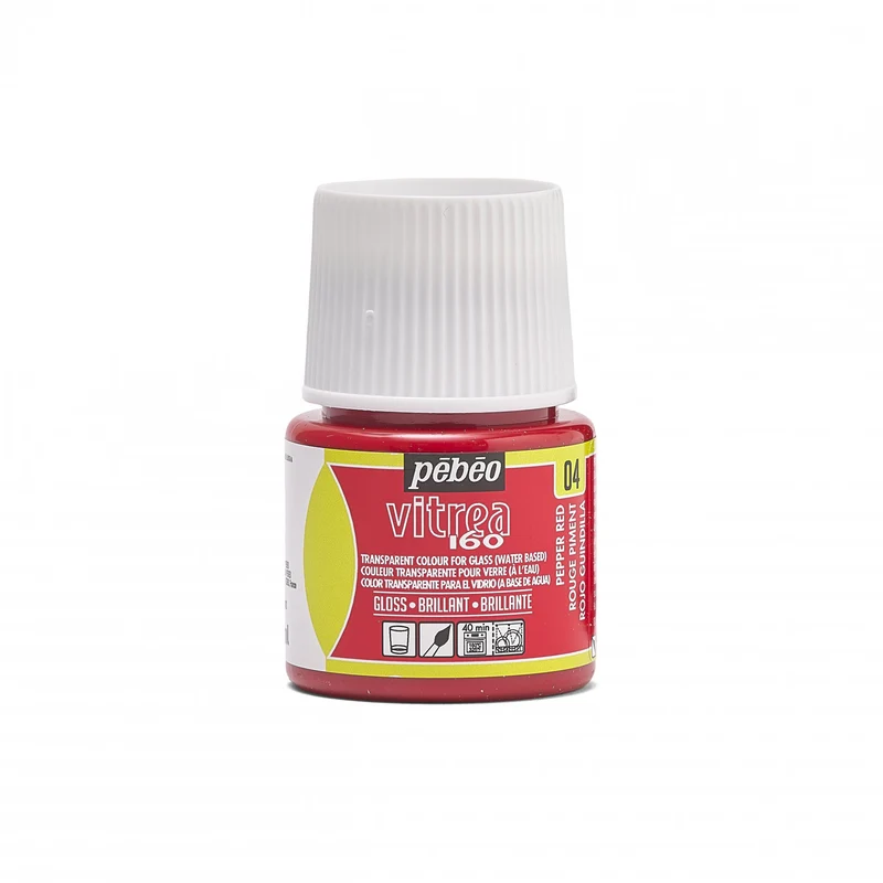 Χρώμα βιτρό για γυαλί Pebeo Vitrea 160 γυαλιστερό 45 ml