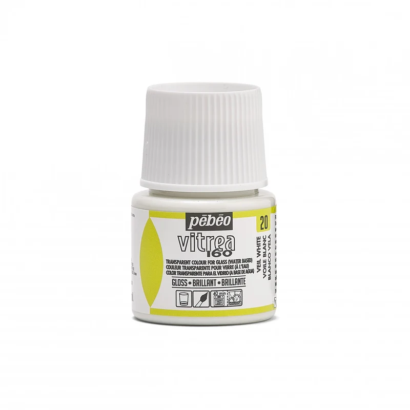 Χρώμα βιτρό για γυαλί Pebeo Vitrea 160 γυαλιστερό 45 ml
