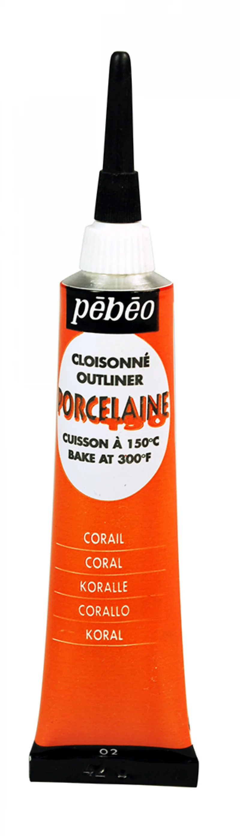 Pebeo Porcelaine 150 reliefna kontura za porcelan 20 ml