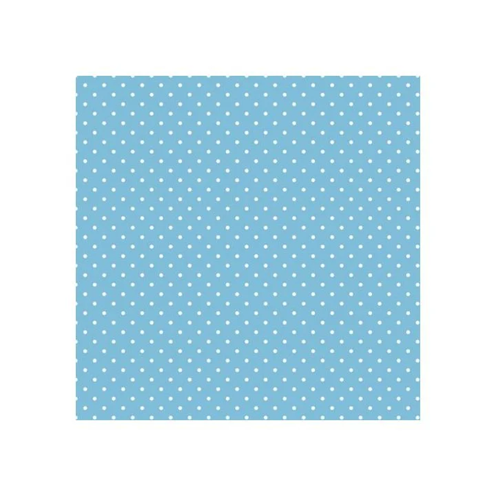 Декупажни салфетки - White Dots on Blue - 1бр.