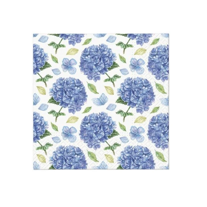 Декупажни салфетки - Rhytmic Hydrangea - 1бр.