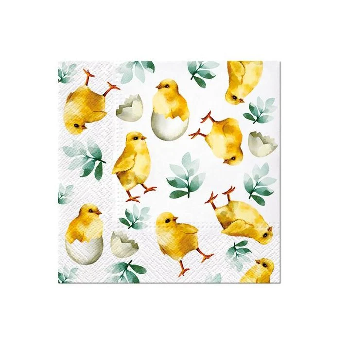 Декупажни салфетки - Chicken in Eggs - 1бр.