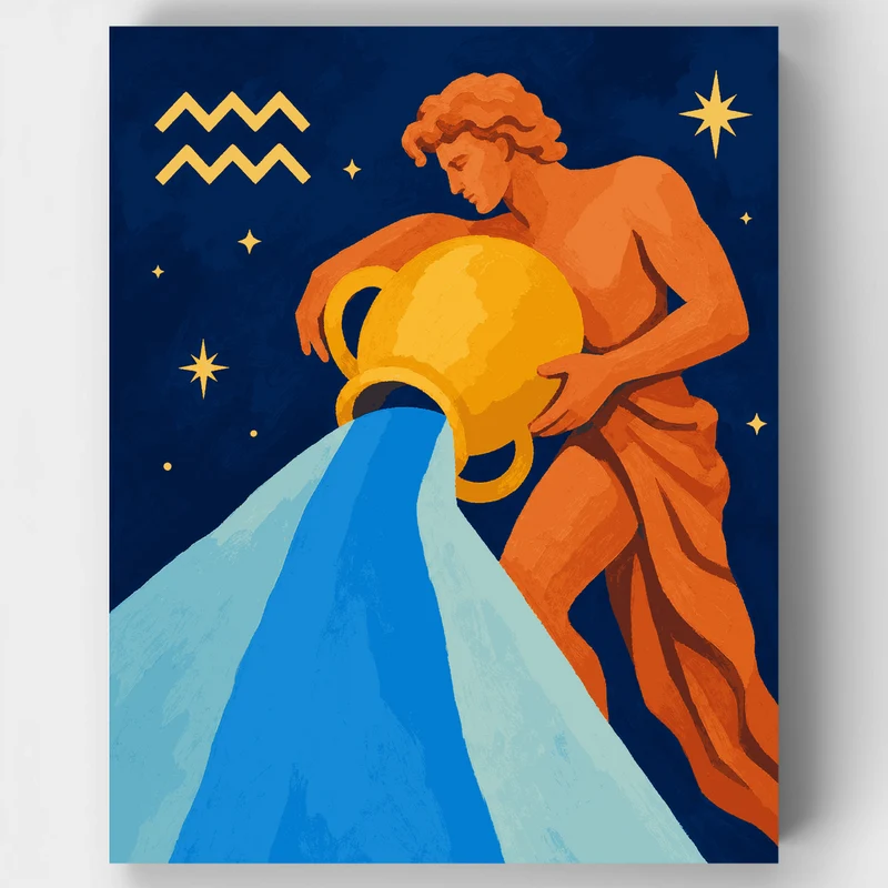 Water Bearer - Paint by Numbers Kit