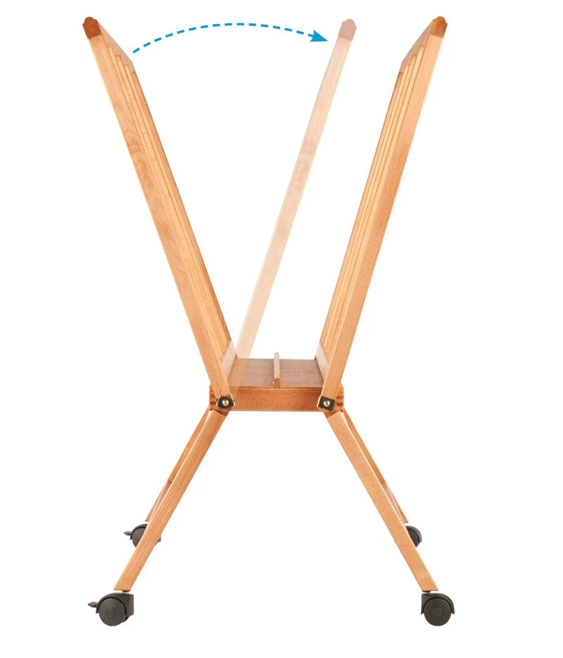 MABEF veľký skladací pojazdný stojan na grafiky a výkresy M/40