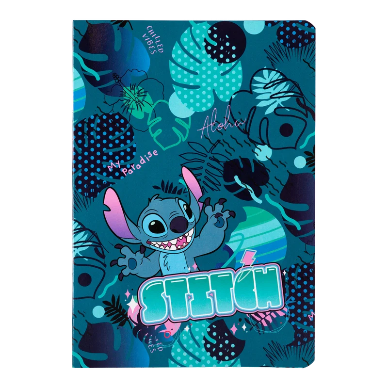 Colorino linajkový poznámkový zošit Stitch A5, 32 listov