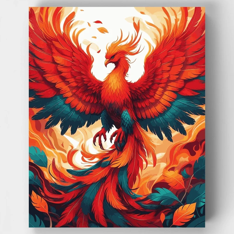 Phoenix Rising - Paint by Numbers Kit