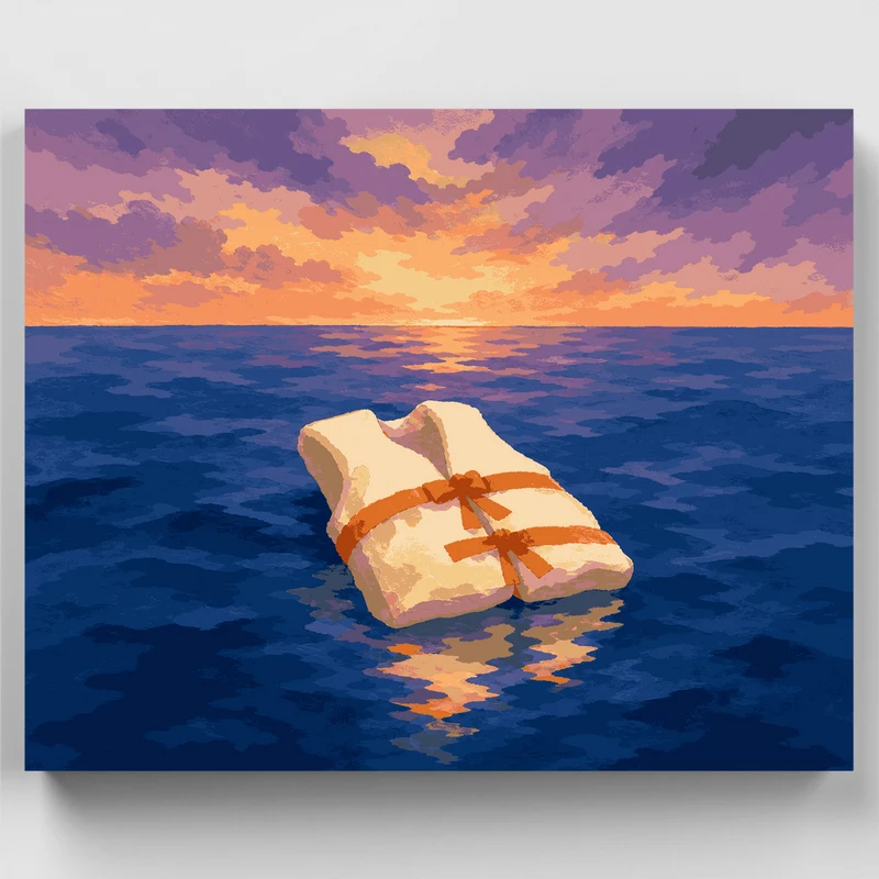 Lone Life Vest - Paint by Numbers Kit