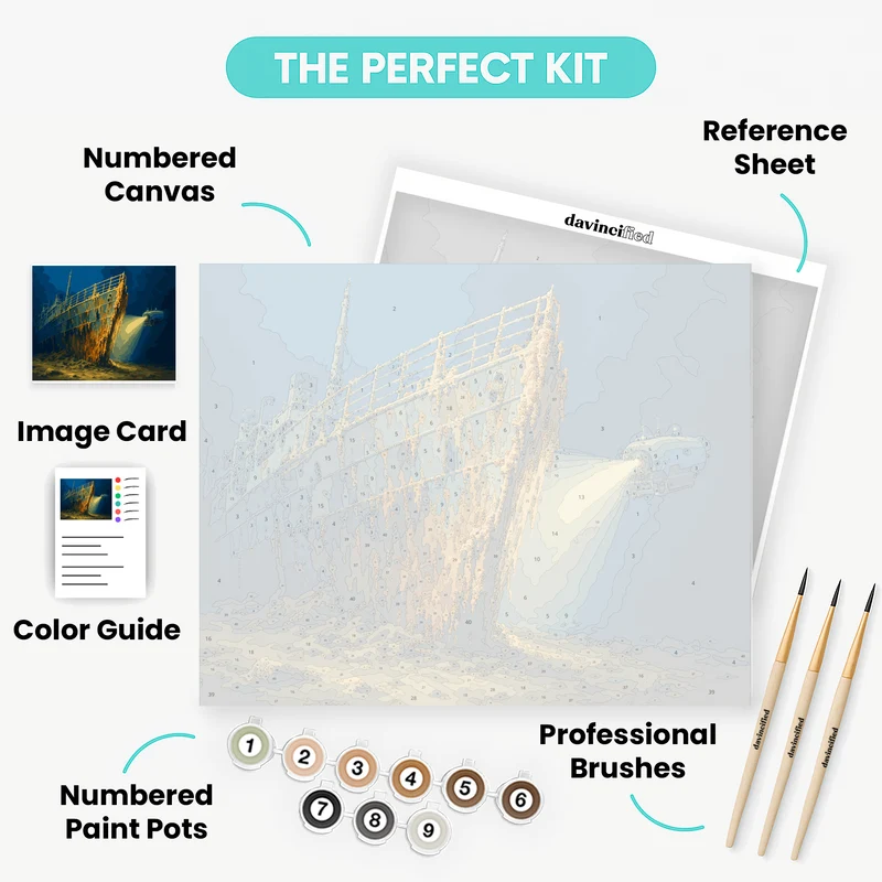 Bow in the Deep - Paint by Numbers Kit