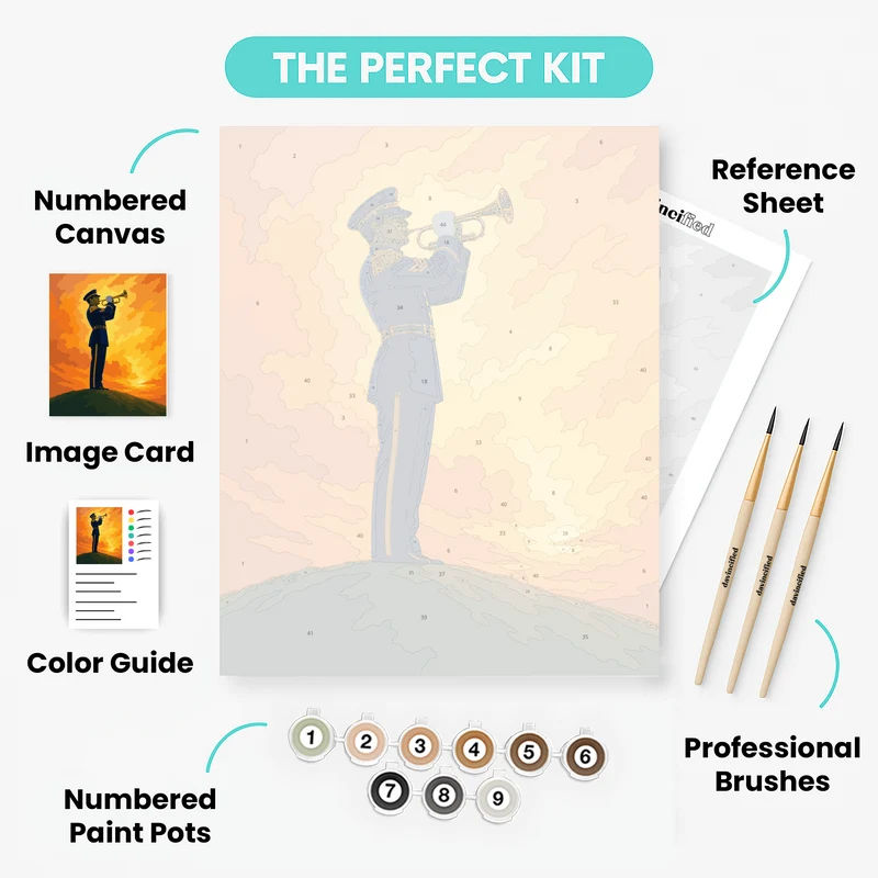 Taps at Twilight - Paint by Numbers Kit