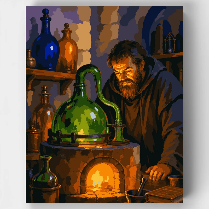 Alchemist's Workshop - Paint by Numbers Kit