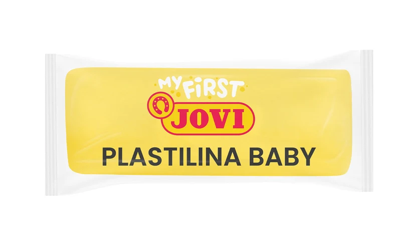 JOVI My First mäkká prírodná plastelína 38 g - žltá