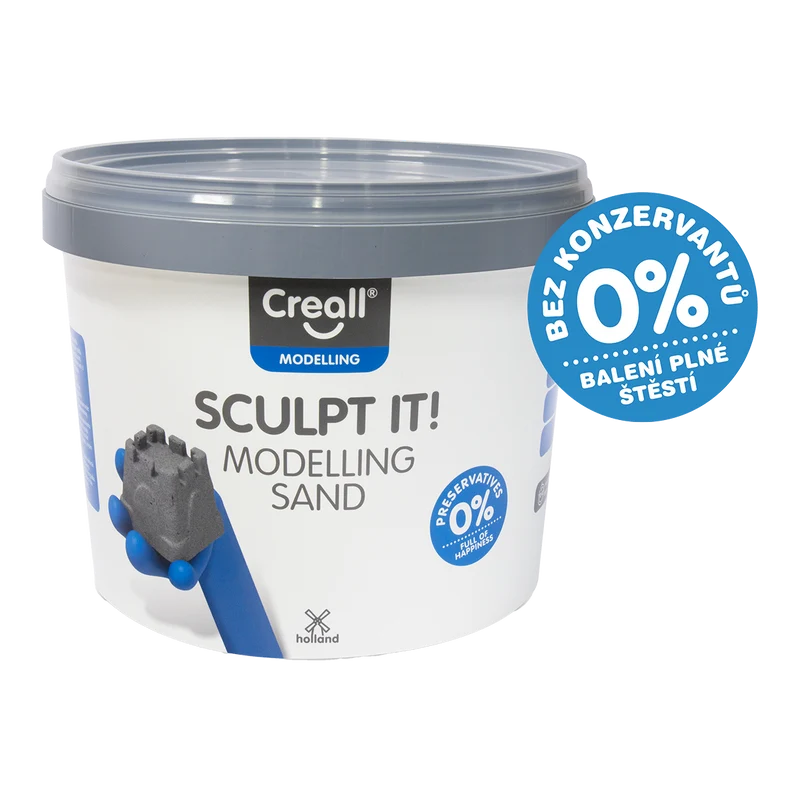 Creall modelovací piesok it! prírodný - 3,73 kg