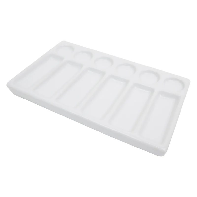 Porcelánová maliarska paleta DALER ROWNEY obdĺžniková 22 x 20 cm