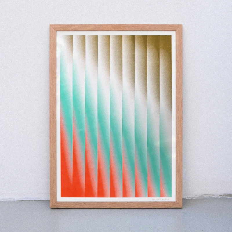 Refraction (DIN A3) | Edition SCHEE | Risographie