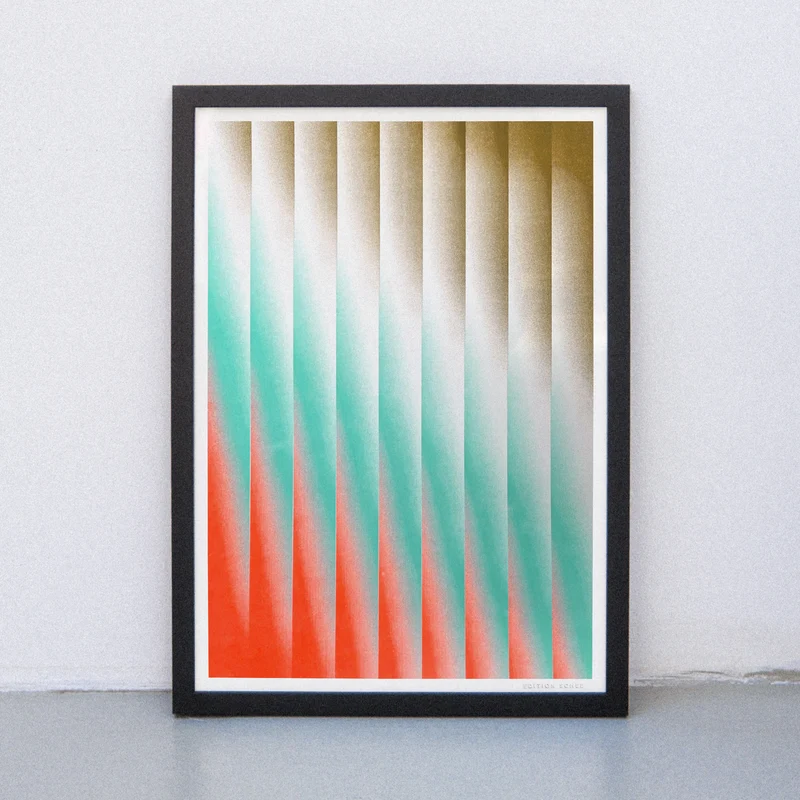 Refraction (DIN A3) | Edition SCHEE | Risographie