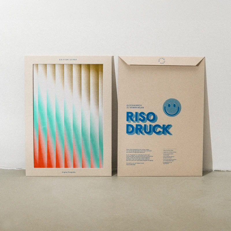 Refraction (DIN A3) | Edition SCHEE | Risographie