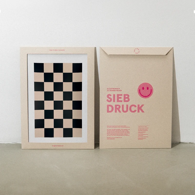 Check (DIN A3) | Edition SCHEE | Siebdruck