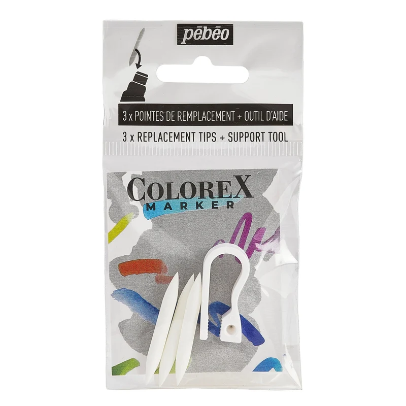 Pebeo Colorex sada náhradných hrotov do fixiek 1 mm – 3 ks