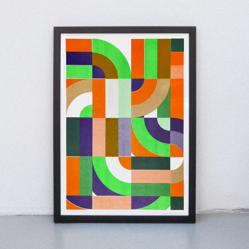 Puzzled (DIN A3) | Edition SCHEE | Risographie