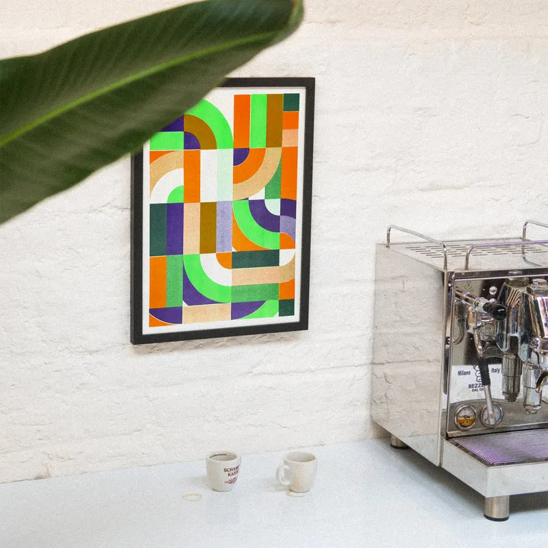 Puzzled (DIN A3) | Edition SCHEE | Risographie