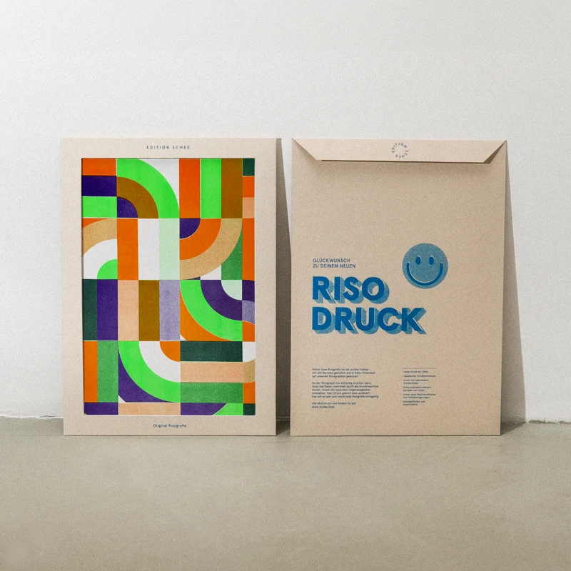Puzzled (DIN A3) | Edition SCHEE | Risographie