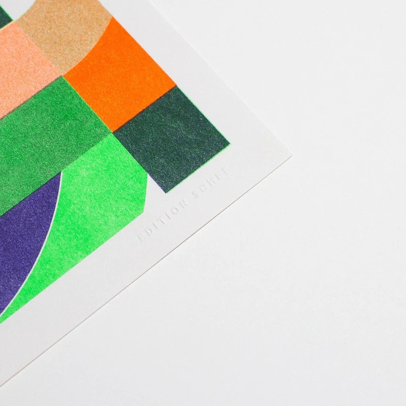 Puzzled (DIN A3) | Edition SCHEE | Risographie